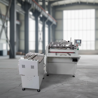 Máquina Semiautomática para Hacer Cubiertas de Libros, Máquina para Hacer Cubiertas Rígidas con PLC