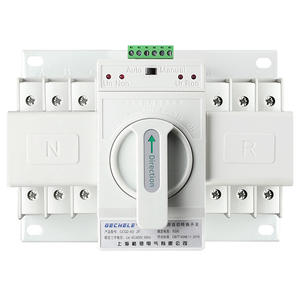 สวิตช์โอนถ่ายอัตโนมัติแบบสองแหล่งจ่ายไฟ Gechele 3P63A สามเฟส รุ่นมินิ ATS380V ระบบสวิตช์อัจฉริยะ - Product Image 2