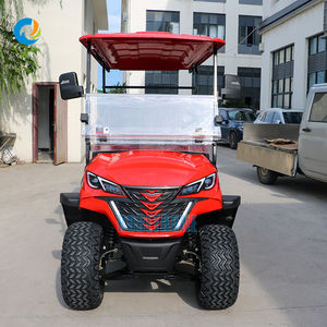 Электрический гольф-кар Robetaa на 4 места для бездорожья, электрический автомобиль для охоты, электрический гольф-кар - Product Image 3