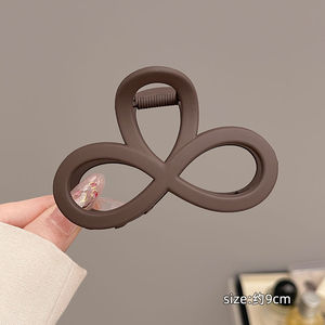 8.5cm <span class=keywords><strong>Extra</strong></span> Large Griffe Clips Épais Bouclés Cheveux Longs Grandes Grandes Pinces À Cheveux Mat Accessoires De Cheveux pour Femmes et Filles - Product Image 2