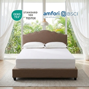 Protège-matelas respirant en maille imperméable, doux <span class=keywords><strong>et</strong></span> uni, pour hôtel <span class=keywords><strong>et</strong></span> toutes saisons - Product Image 1
