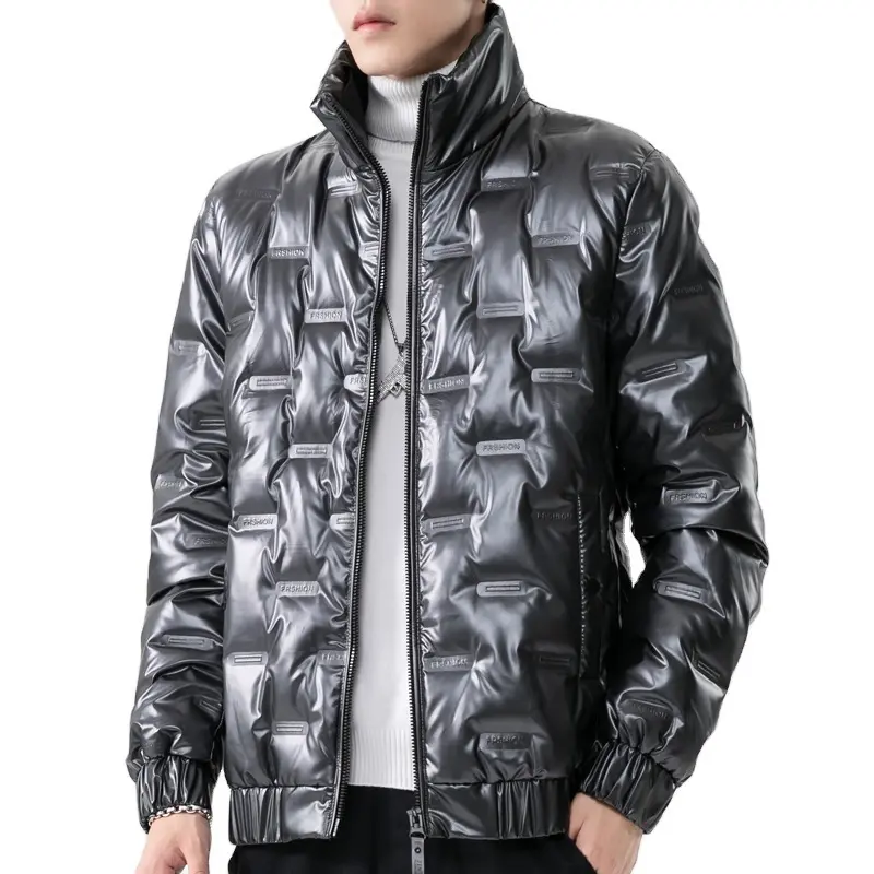 Factory wholesale new fashion personality trendy men's professional custom winter down jacket