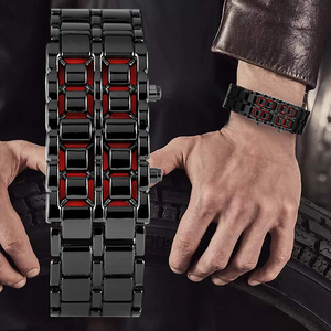 European and American Unique Creative Lava Led Trendy Men's Watch Men's <b>Bracelet</b> <b>Couple</b> Retro Men's Watch - Product Image 5