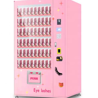 Chine vente directe d'usine personnaliser conception kiosque extérieur avec cils distributeur automatique beauté