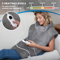 Meilleures ventes : Couverture chauffante électrique pour le cou et les épaules, idéale pour les professionnels de la santé