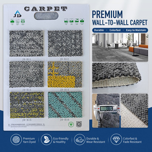 Heavy Duty Loop Wall To Wall <b>Carpet</b> Hotel <b>Carpet</b> Comfortable Noise Reducing <b>Carpet</b> For Hotel Club Office Commercial Construction - Product Image 1