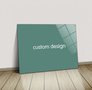 Oro nero africano donna arte della parete decorazione per la casa stampa personalizzata in <span class=keywords><strong>vetro</strong></span> <span class=keywords><strong>temperato</strong></span> dipinti d'arte - Product Image 6