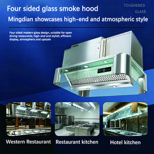 <span class=keywords><strong>Hotte</strong></span> aspirante commerciale en acier inoxydable 201 <span class=keywords><strong>avec</strong></span> filtre à fumée pour cuisine <span class=keywords><strong>de</strong></span> restaurant occidental, équipement <span class=keywords><strong>de</strong></span> traitement du <span class=keywords><strong>gaz</strong></span> – Meilleur prix - Product Image 4