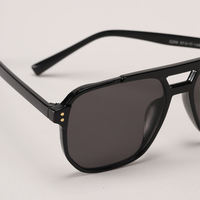 Lunettes de soleil unisexes vintage pour pilote d'avion, verres personnalisés de créateur, miroir antidérapant, tendances, vente en gros d'usine, lunettes de soleil tendance