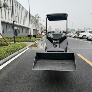 DR490 мини фронтальный погрузчик Землеройная техника компактный скользящий руль Китай скользящий руль дизельный погрузчик с креплениями - Product Image 5