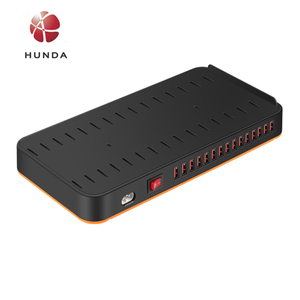 Cargador USB de uso familiar 100W 15 puertos Estación de carga de dispositivos múltiples con identificación inteligente para <span class=keywords><strong>Galaxy</strong></span> y más - Product Image 4