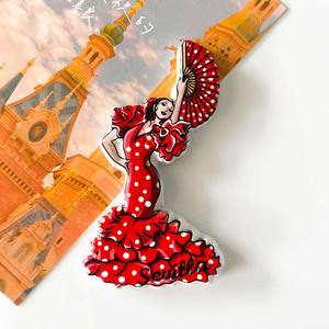 Etiqueta engomada del refrigerador del estéreo de España <span class=keywords><strong>Barcelona</strong></span> regalo de recuerdo turístico mundial magnético - Product Image 4