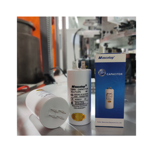 <span class=keywords><strong>Condensateur</strong></span> de fonctionnement de moteur à courant alternatif fabriqué en usine pour condensateurs à film de lave-glace de ventilateur de pompe <span class=keywords><strong>CBB60</strong></span> modèle fabricant OEM/ODM - Product Image 1