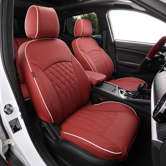 For Factory Luxury Custom Leather Full Set All-Season Car Seat Covers for Lexus GS Nissan Maxima for Crown for Civic Accord