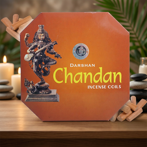 ธูปหอมกลิ่นอินเดียธูปหอมจากไม้จันทน์ Darshan chandan สำหรับใช้ทางศาสนา - Product Image 3