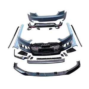 Front bumper with grill for Audi A5 RS5 style Auto modified High quality PP material body kit 2017-2020