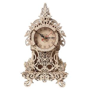 Modèle de <span class=keywords><strong>puzzle</strong></span> <span class=keywords><strong>3D</strong></span> créatif horloge à pendule vintage en <span class=keywords><strong>bois</strong></span> modèle d'assemblage <span class=keywords><strong>difficile</strong></span> décoration de la maison <span class=keywords><strong>puzzle</strong></span> en forme spéciale - Product Image 5