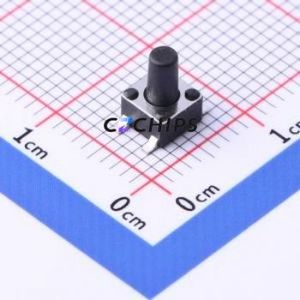TSC015A07026A Tactile Switch SMD-4P,4.5x4.5mm Switch Round Button 2.6N Vertical Mount 4.5mm - Product Image 1
