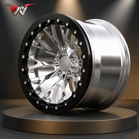 Jantes forgées de course 17 18 20 pouces à profil profond Beadlock, jantes forgées personnalisées pour Corvette C8 C6 C7 Z06 R35 GTR pour Ford Mustang GT 6