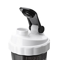 Bouteille d'eau anti-fuite pour boissons sportives, personnalisée de 600ml, pour salle de sport, Fitness, Shaker à protéines, avec organisateur de pilules et rangement