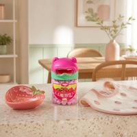 Poudre de protéines pour bébés Aimo, probiotiques, saveur fruitée, 14 g, texture semi-molle, durée de conservation de 12 mois, spécialement conçue pour une alimentation saine