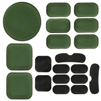 Coussinets de rembourrage en mousse tactique réglables et amovibles pour casque, protecteurs et confortables, pour la vente en gros