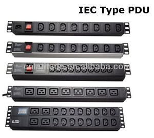 PDU de 19 Pulgadas con 8 Tomas IEC C13 y Interruptor, Aleación de Aluminio, 220V 10A, Equipo de Distribución de Energía para Armarios de Red - Product Image 4