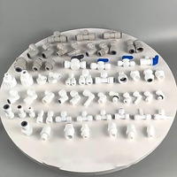 Raccord rapide manuel en plastique à filetage rapide pour l'eau, haute pression, écologique, avec clapet anti-retour pour purificateur d'eau domestique