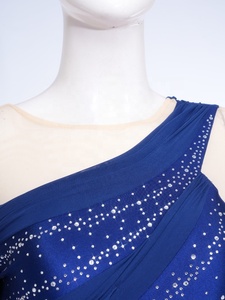 Robe de danse de salon pour femmes, tenue de danse lyrique, costume de patinage artistique, robe de gymnastique, danse latine - Product Image 3