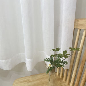 118 "Textiles Plaine Fenêtre Doux <span class=keywords><strong>Blanc</strong></span> Tulle <span class=keywords><strong>Organza</strong></span> Polyester Voile Tricot Dentelle Sheer Mesh Tissu Rideau - Product Image 2