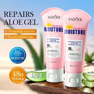 OEM SADOER Marca Privada Vegana Orgánica Centella Nutritiva Reafirmante Hidratante Calmante para Exposición Solar Perfeccionadora Cuidado de la Piel con <span class=keywords><strong>Aloe</strong></span> - Product Image 1