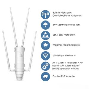 Extensor de Rango de <span class=keywords><strong>WiFi</strong></span> para Exteriores de Alta Potencia, Doble Banda 2.4G/5GHz <span class=keywords><strong>AC1200</strong></span> 1200mbps, Repetidor de Router Inalámbrico, Amplificador de Señal - Product Image 3