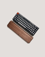 Repose-poignet clavier en bois de noyer noir massif Accessoires informatiques en stock