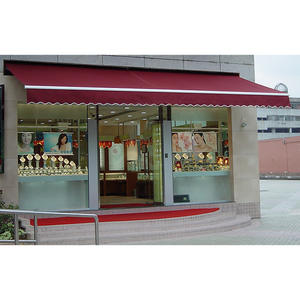 Chine Vente en gros Auvent extérieur manuel rétractable manuellement Pare-soleil Café Magasin Manivelle Auvent pliant - Product Image 3