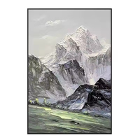 Peinture à l'huile abstraite personnalisée moderne peinte à la main en noir et blanc à texture 3D décoration d'art mural sur toile pour salon et maison