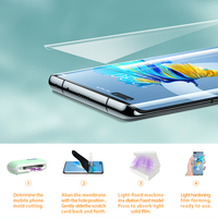 Neu Ankunft Hydro gel Nano UV Glas folie Nano Hydro gel Film Displays chutz folie Universal Displays chutz folie