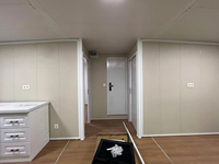 20ft/40ft uitbreidbare moderne containerwoning, prefab modulaire woning met 2 slaapkamers, keuken, badkamer, thuiskantoor, geschikt voor hotelgebruik, klaar voor verzending