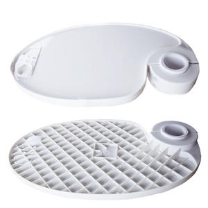 ถาดวางอุปกรณ์ทำฟันรูปวงรีสีขาว TP-01 สำหรับขาตั้งขนาด 45 มม. ยี่ห้อ Foshan สำหรับใช้งานเชิงพาณิชย์ - Product Image 2