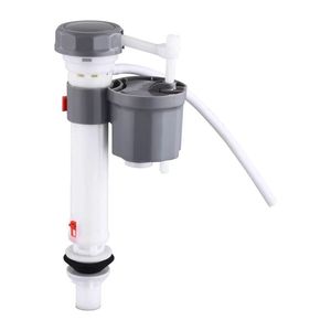 Valve d'entrée d'eau télescopique haute pression pour réservoir de toilettes, hauteur réglable de 23 à 32,5 cm, matériau ABS monté au mur - Product Image 2