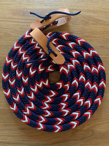 Custom Large Horseware Rambo Micklem Diamante Leather Bridle 3M Leather Braided Paracord <strong>Side</strong> <strong>Reins</strong> for Horse Racing - Product Image 6