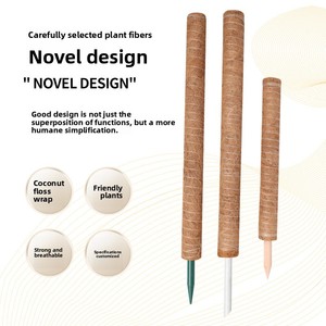 Estacas de Jardín Extensibles de Madera con Fibra de <span class=keywords><strong>Coco</strong></span> para Plantas Trepadoras de <span class=keywords><strong>Interior</strong></span> y Balcón, Modelo 6, Suaves, Suministro del Fabricante - Product Image 3