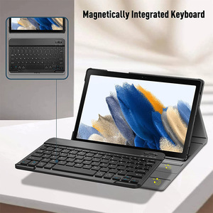 Housse de protection pour clavier USB BT sans fil Coque en cuir pour <span class=keywords><strong>tablette</strong></span> Samsung Galaxy Tab <span class=keywords><strong>A8</strong></span> 10.5 pouces SM- X200 X205 X207 - Product Image 5