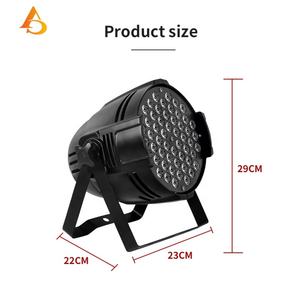 Luces LED Par para DJ de Bajo Precio, 54X3W RGBW, Color Único, DMX512, Iluminación para Escenarios - Product Image 6