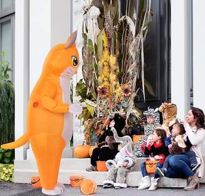 Disfraz Inflable de Gato para Niños, Adorable y Cómodo - Product Image 5