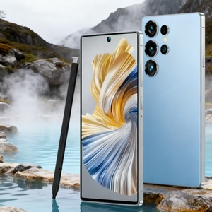 22GB + 2TB Bộ nhớ lớn S25 siêu điện thoại di động 7.3 "LCD 108mp máy ảnh Snapdragon 8gen4 5 gam <span class=keywords><strong>Dual</strong></span> Sim Android 15 S25 siêu điện thoại thông minh - Product Image 1