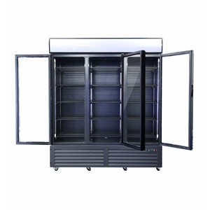 Exhibidor Refrigerado para Bebidas ETL Lg, Exhibidor de Vidrio para Coca Cola, Enfriador con Ventilador y Ruedas - Product Image 5