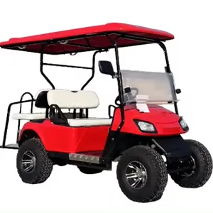 Sharefer Oem 4 Seater Club Car Golf Carts Lithium Battery Golf Carts Electric Golf Buggy