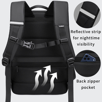 Sac à dos pour ordinateur portable 15,6 pouces, personnalisé en usine, tendance, pour étudiants, imperméable, grande capacité, respirant, pour les voyages d'affaires