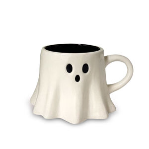 OEM ODM nuevo creativo en relieve elfo tazas de café de cerámica hecho a mano personalizado clásico dolomita <span class=keywords><strong>taza</strong></span> de leche <span class=keywords><strong>Halloween</strong></span> <span class=keywords><strong>Taza</strong></span> de cerámica para regalo - Product Image 4