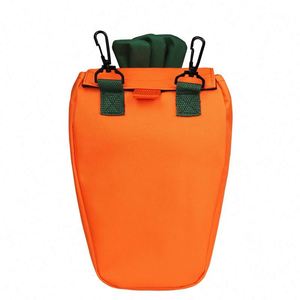 Sac de nourriture suspendu en forme de carotte pour lapin, cochon d'Inde, chinchilla, hamster, petits animaux, support pour herbe sèche, pochette d'alimentation - Product Image 5